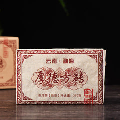 1000g Menghai Ecological Big Organic Puerh Ripe Tea Brick Pu-Erh Black Tea