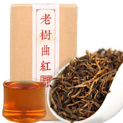 HelloYoungTea Red Box Dian Hong Golden Black Tea Dianhong Tea Gift Tea Spring Fragrant Flavor