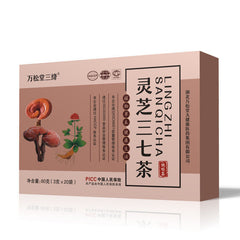 Ganoderma Lucidum Panax Ginseng Tea Chrysanthemum Sanqi Lingzhi Bag Tea 60g