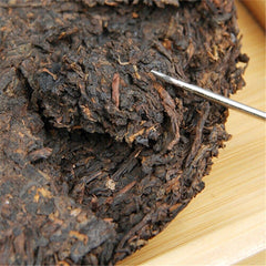 Menghai Ripe Puerh Tea Cake 357g Organic Ancient Tree Black Tea Premium
