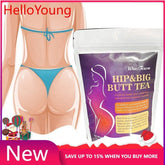 HIP&BIG BUTT TEA 100% Natural Herbal Tea Enhancement Buttock Firming Butt Tea