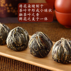 16Pcs Hot Sale Handmade Art Flower Blooming Tea Ball Beautiful Flowering Tea