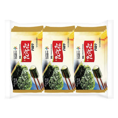 Organic Seasoned Roasted Seaweed Snacks 5*18 PK Sea Salt. Seaweed