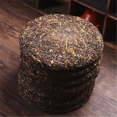 357g Raw Puerh Tea Pu-erh Tea Cake Puer Dazhanhongtu Aged Pu'er Trees Green Tea