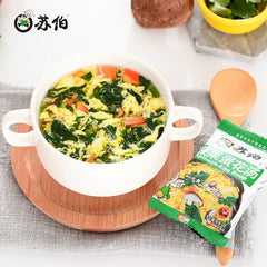 10 Packs Subo Instant Soup Egg Drop Soup Vegetable Soup Ready To Drink 苏伯速食汤蛋花汤