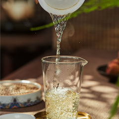 HelloYoung 100g Fuding High Mountain Sunlight White Tea White Peony Tea Cake Floral Aroma