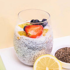 Certified Organic Chia Seeds with Omega-3 Bulk 2.2 LBs, Superfood, Gluten-Free