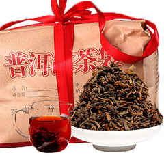 HelloYoungTop Grade 500g Chinese Yunnan Original Puer Tea Health Care Tea Ripe Pu Er Puerh Tea