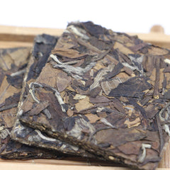 HelloYoung Organic Square White Tea Slimming Health Care 500g High Quality Fuding White Tea