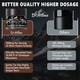 Natural Shilajit Resin Shilajit 1000MG PER SERVING