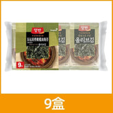 Organic Seasoned Roasted Seaweed Snacks - 9 PK Korean B.B.Q. Nori