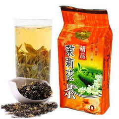 HelloYoung 250g Chinese Organic Jasmine Tea Loose Leaf Natural Food Green Tea Flower Tea 茉莉