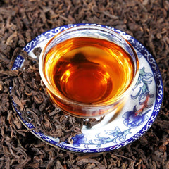 HelloYoung Black Puer Tea China Bulk Loose Leaf Ripened Puerh Tea Cooked Pu-erh Tea Yunnan