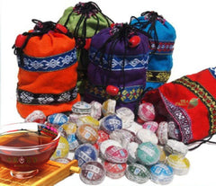 10 Flavor Puer Tuo Tea Raw Ripe Mini Ball Yunnan Premium Loose Leaf