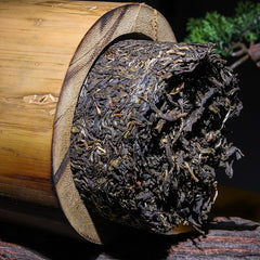 Menghu Song Da Shu Tea Puerh Tea Bamboo Tea Naka Puerh Tea Pillar 600g