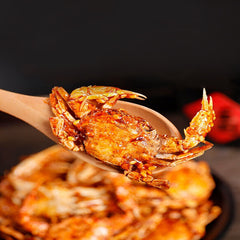 Spicy Sea Crab Ready-to-eat Seafood Spicy Small Crab Snacks 24g/bag
