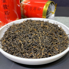 Jinjunmei black tea loose tea new tea Fujian Wuyishan bulk small seed 500g