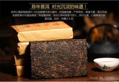 Aged Ripe Puerh Tea Brick 100g Premium Chinese Black Tea Ancestor Grade