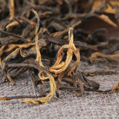 HelloYoung Ancient Tree Kung Fu Tea Maofeng Tea Loose Leaf Fengqing Dianhong Tea 100g