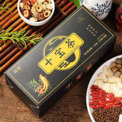 HelloYoung 150g Ten Treasure Tea Healthy Herbal Tea Ginseng Renshenshibao Tea Healthy Drink