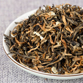 HelloYoung Yunnan Tea Jasmine Dian Hong Tea Jasmine Mao Feng Dian Hong Tea 100g 3.5 Oz