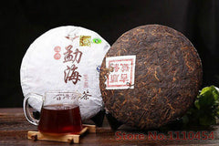 HelloYoung357g Classic Ripe Pu Er Tea Black Menghai Cooked Pu-erh Puer Red Slimming tea