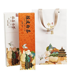 HelloYoung Fuding White Tea Small Square Piece Old Shoumei Gongmei Chenpi White Tea