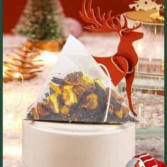 Apple Cinnamon Black Tea Bags Winter Spiced Hot Drink Fruit Infused Wine Tea