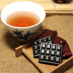 5Pcs Shu Puer Ripe Resin Pu-Erh Chinese Yunnan Cream Cha Gao Black Tea Puerh Tea