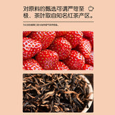 Strawberry Black Tea Pyramid Bags for Cold Brew Fruit Wellness Tea