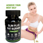 100% Authentic Organic Slim Plus - Fat Burner & Detox Slimming Capsules