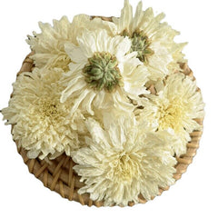 HelloYoung White Chrysanthemum Huangshan Chrysanthemum July Chrysanthemum Tribute 17.6oz