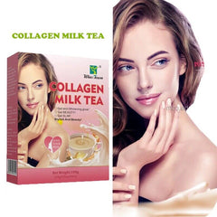 Collagen Milk Tea Stylish and Beauty Protein Powder Instant Powder 10g*10bags