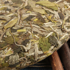 HelloYoung White Tea Qingming Peony White Tea Cake Premium Collection 300g Top-Grade Fuding