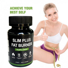 100% Authentic Organic Slim Plus Fat Burner healthy detox slimming capsule