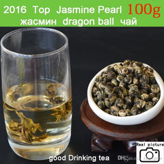 HelloYoung Superior Jasmine Tea Premium Dragon Pearl Tea Health Care Green Tea 100g