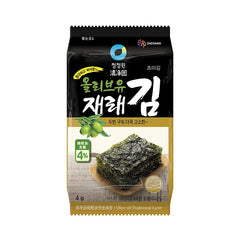 Organic Kimnori Seasoned Roasted Seaweed Snacks - Sea-Salt 4g*27 Packs