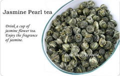 HelloYoung 100g Hardcover Scented Tea Jasmine Pearl Flower Tea Organic Green Healthy Drink