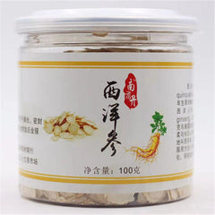 American Ginseng Slices Changbai Mountain High Quality Ginseng Slices 100g/can