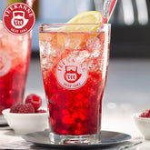 Strawberry Raspberry Fruit Tea Brewing Tea Summer Flower and Fruit Tea Cold