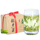 HelloYoung 250g Dragon Well Green Tea Longjing Bulk Green Tea Ecology Tea Health Care