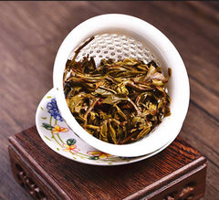357g Raw Puerh Tea Pu-erh Tea Cake Puer Dazhanhongtu Aged Pu'er Trees Green Tea