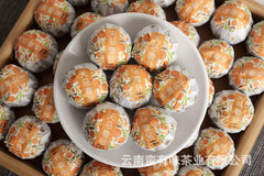 500g Yunnan Puerh Tea 2022 Xinhui Xiaoqingkang Cooked Tea Chenpi Puerh Tea