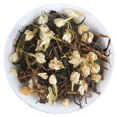 HelloYoung Jasmine Black Tea Fengqing Yunnan Dian Hong Tea Red Gold Buds Bulk 500g/1.1lb
