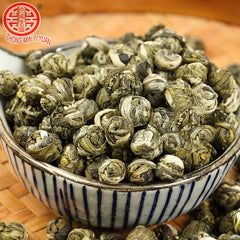 HelloYoung New Jasmine Tea Canned Natuiral Organic Jasmine Drago Pearl Longzhu 125g