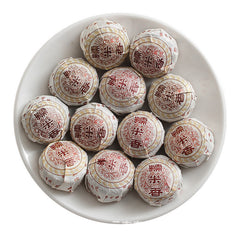 500g Glutinous Rice Fragrance Cooked Tuo (White Cotton) Yunnan Pu'er Tea