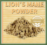 ORGANIC LIONS MANE Mushroom Powder - High Quality Organic 250G