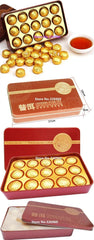 HelloYoungHot Sale 185g Black Tea 15 Pcs Gift Packing Cooked Pu Er Tea Pu-erh Tea Tin Box