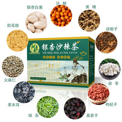 Ginkgo Buckthorn Tea White Pine Pollen Mulberry Cassia Seed Nutritious Tea 45g
