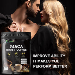 Maca Man Power Energy Extract Coffee Herbs Maca Coffee for Men Chocolate